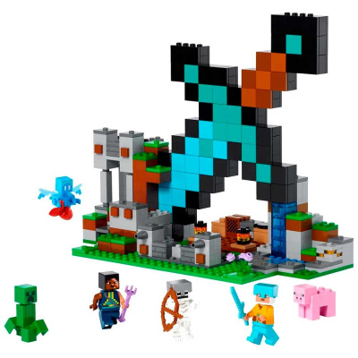 Конструктор Lego Minecraft 21244 Застава меча 01